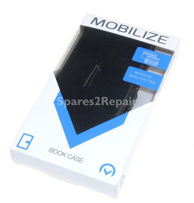 Mobilize Leather Bag Gsm - 22787 Mobilize Classic Case Book Cover Motorola Moto G4 Play Sch