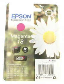 Epson Cartridge - 18 C13t18034012 Ink Cartridge Magenta 3 3ml