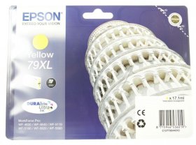 Epson Cartridge - 79xl C13t79044010 Ink Cartridge Yellow 17 1ml