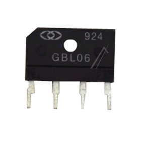 Samsung Rectifier - 0402-001477 Diode-bridge Gsib460 600v 4a sip-4 st