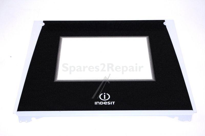 Oven outer Door - C00285483 482000031670 Glass Oven Door Pw Indesit [Whirlpool Indesit]