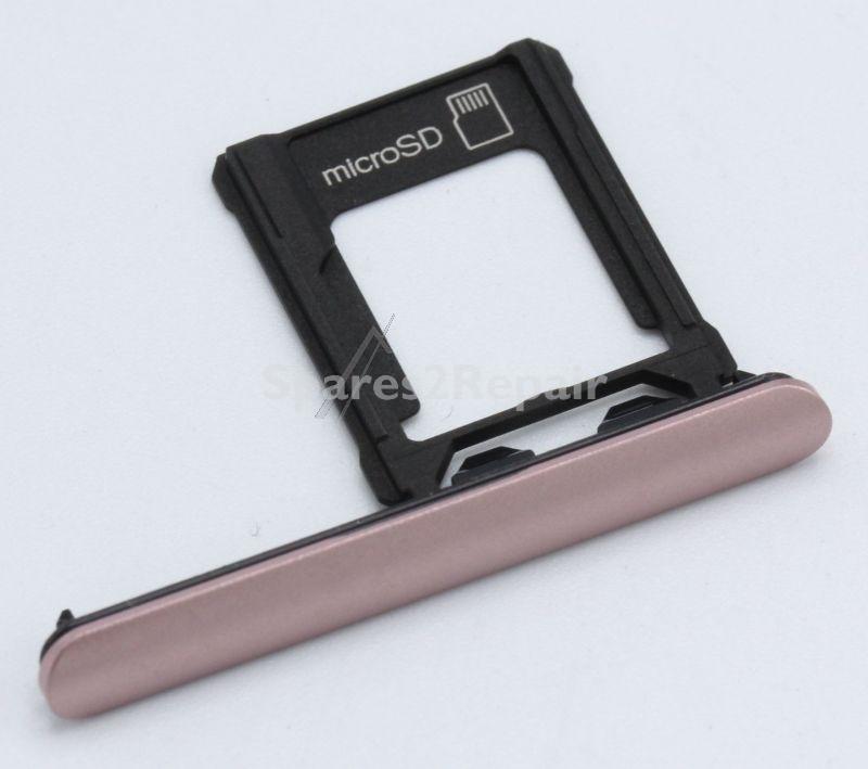 Sony Sim card Holder - 1309-6693 U50048891 Cap Compartment Unit Rose