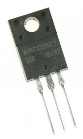 Taiwan Semiconductor Diode - 200v-2x15a Mbrf30200ct Schottky Diode Dual Cc To-220fp