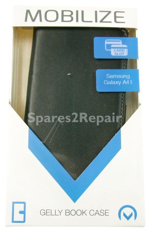 Mobilize Leather Bag Gsm - 26242 Mobilize Classic Gelly Wallet Book Case Samsung Galaxy A41 Black