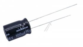 Nichicon Bipolar Electrolytic - 100uf-16v Elco Bipolar Radial Capacitor 8x11 5mm
