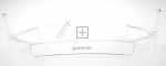 Hisense Gorenje Refrigerator - Freezer Door Shelf - 447858 Door Tray-upper 6n 000 Sign-vt