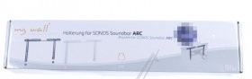 Mywall Fixings And Brackets - Soundbar Halterung Fur Sonos Arc Zur Befestigung An Tv-halterungen, Schwarz