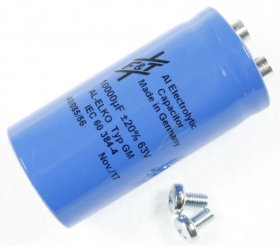 Ftcap 63v Radial Electrolytic 85 Deg - 10000uf-63v Elcap Radial 85° 35x70mm Screw Terminals