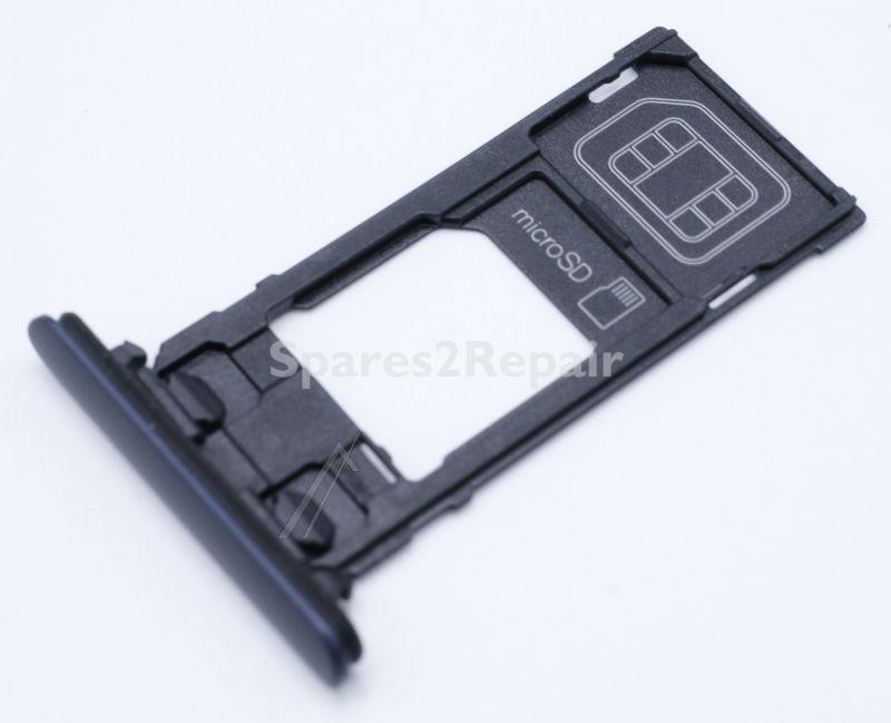 Sony Sim card Holder - 1313-0940 U50054101 Cover Tray Assembly Ss Black