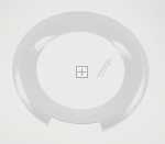 Smeg Flange Washing Machine Window - 762371980 Porthole Inner Plastic