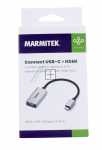 Marmitek Usb adaptor - 25008369 Connect Usb-c > Hdmi 4k60 Hdr 18gbps