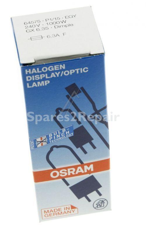 Osram Gz6,35-halogenlamps - Suitable For Studio -, Projektions- Und Fotolampe, Gx6.35, 1000 W, 240 V