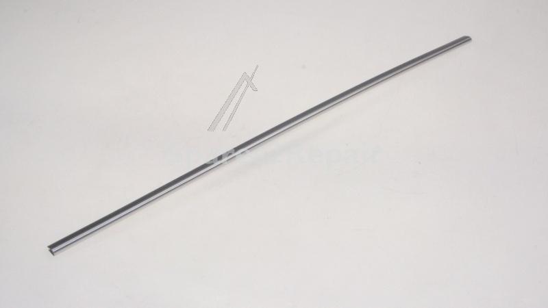 Profile - C00285943 482000023248 Glass Shelf Front Trim Silver (478x10) [Whirlpool Indesit]