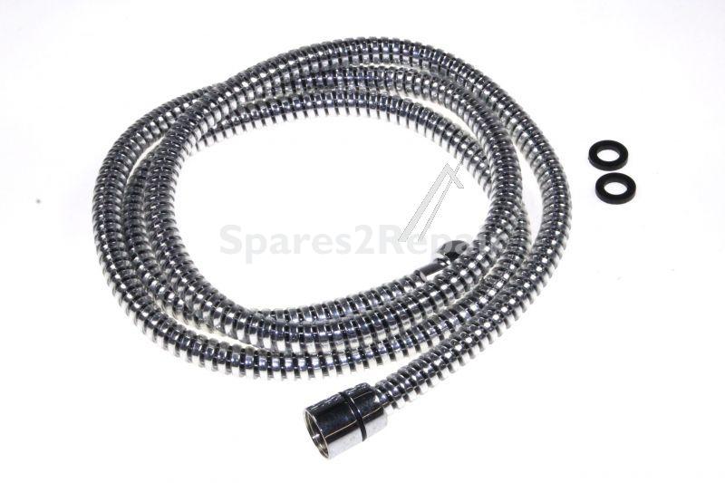 Asw Shower Hose - 116130 Asw Shower Hose Royal Ms Vc Metal 1 75m Knurlx1