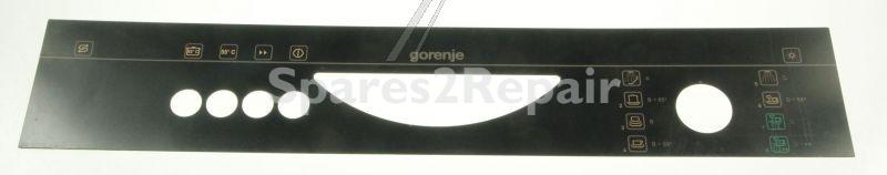 Smeg Switch Screen - 763251378 Front Panel Strip