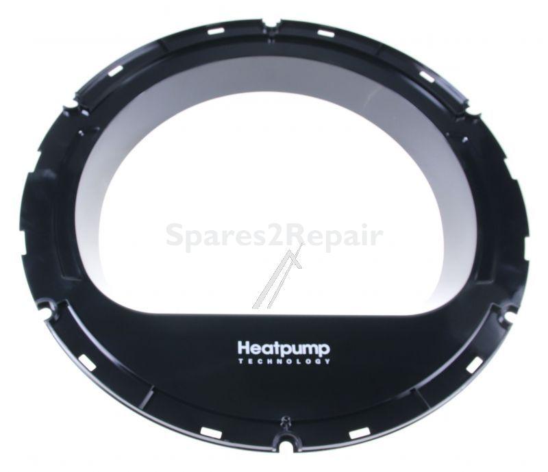 Samsung Flange Washing Machine Window - Dc63-02114f Cover Door dv90t6240lh-s3 abs t2 5 ebony