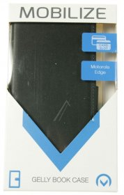 Mobilize Leather Bag Gsm - 26243 Mobilize Classic Gelly Wallet Book Case Motorola Edge Black