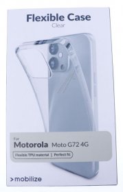 Mobilize Leather Bag Gsm - 26237 Mobilize Gelly Case Motorola Edge Clear
