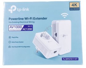 Tp Link Powerline 1000mbit/s - Av1000 Powerline-adapter, 1000mbit-s, Steckdose, Set