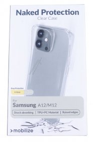 Mobilize Leather Bag Gsm - 27567 Mobilize Naked Protection Case Samsung Galaxy A12-m12 Clear