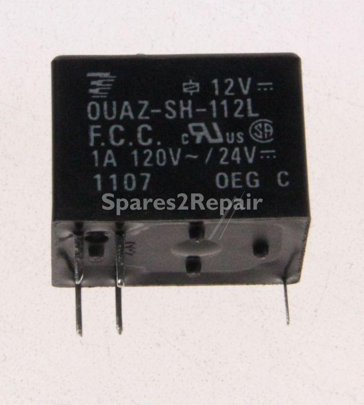 Te Connectivity Pcb Relay To 12v - 12vdc 1a-120vac Ouaz-sh-112l Relay 1 Changeover