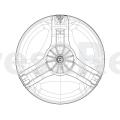 Tub Flap - 1482004239 Drum Assembly G22 1200rpm [Electrolux Aeg]