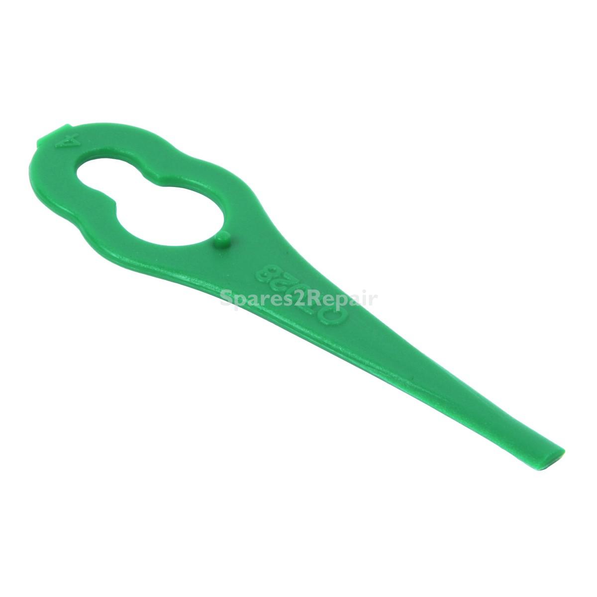 Compatible for Bosch, Gtech, Qualcast, Sovereign Lawnmower Plastic Blades (QT028)