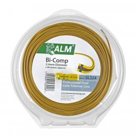 Compatible Universal Application Bi-Component Square Trimmer Line (80m X 2.4mm) (SL324)