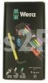 Wera Allen Key Set - 967 Sl-9 Torx Hf Multicolour Winkelschlusselsatz Mit Haltefunktion, Blacklaser 967 Sl Tor